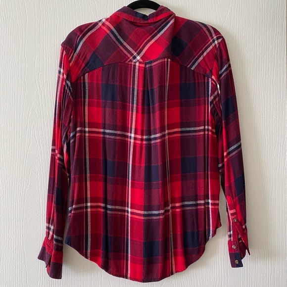 a new day | Plaid Button Down Shirt - Picture 5 of 5